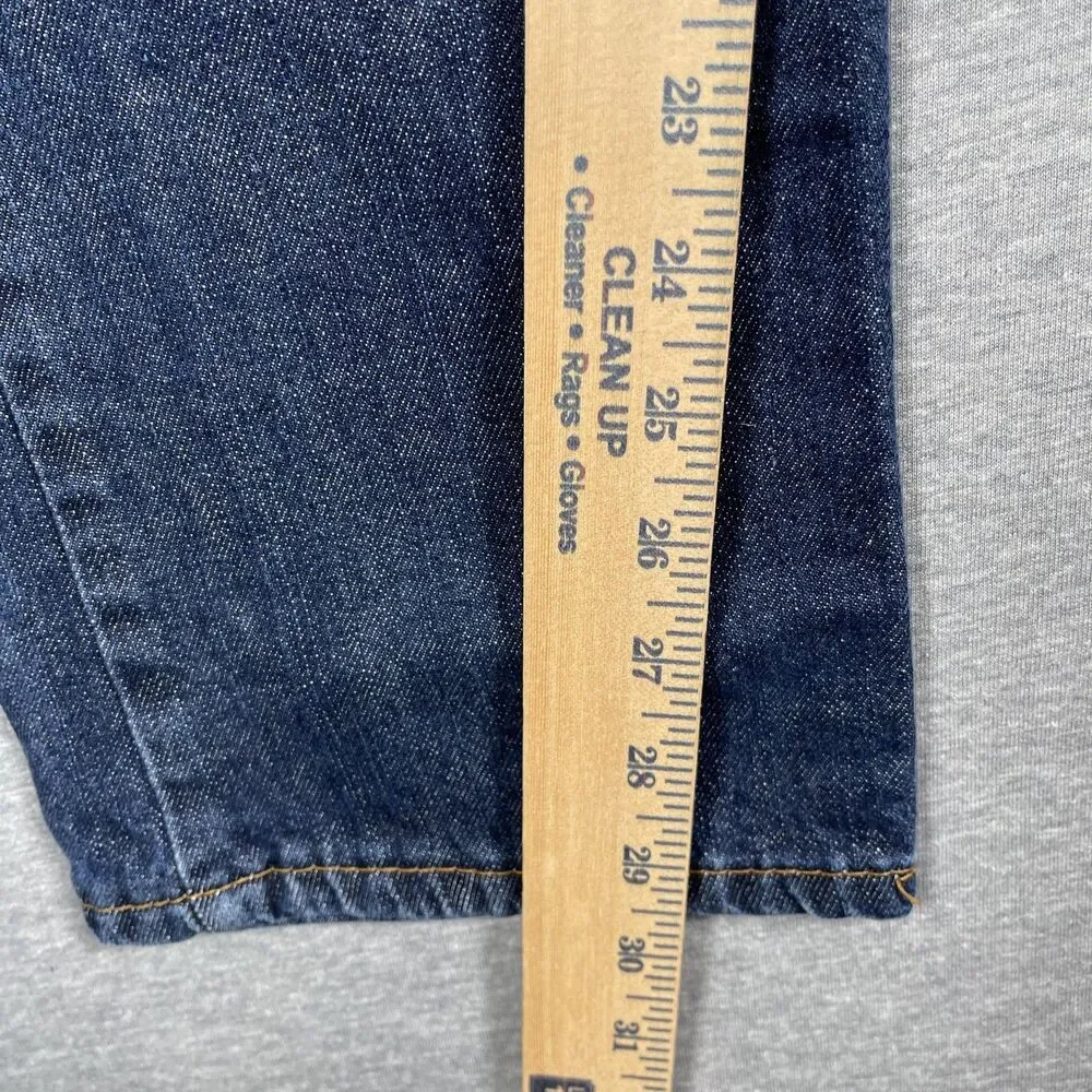 Levi's 514 Jeans Mens 34x32 Blue Medium Wash Straight Regular Denim